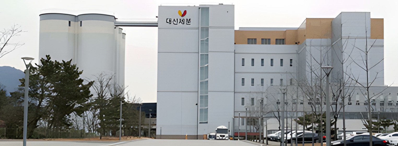 대선제분 아산공장 전경