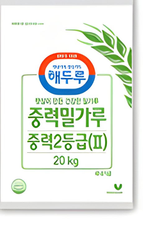 해두루 중력밀가루 중력2등급(Ⅱ) 20kg