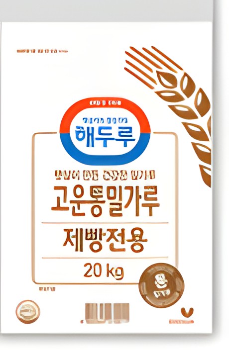 해두루 고운통밀가루 제빵전용 20kg